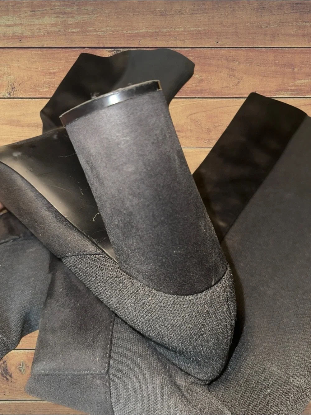 Forever 21 women’s over-the-knee stretch boots